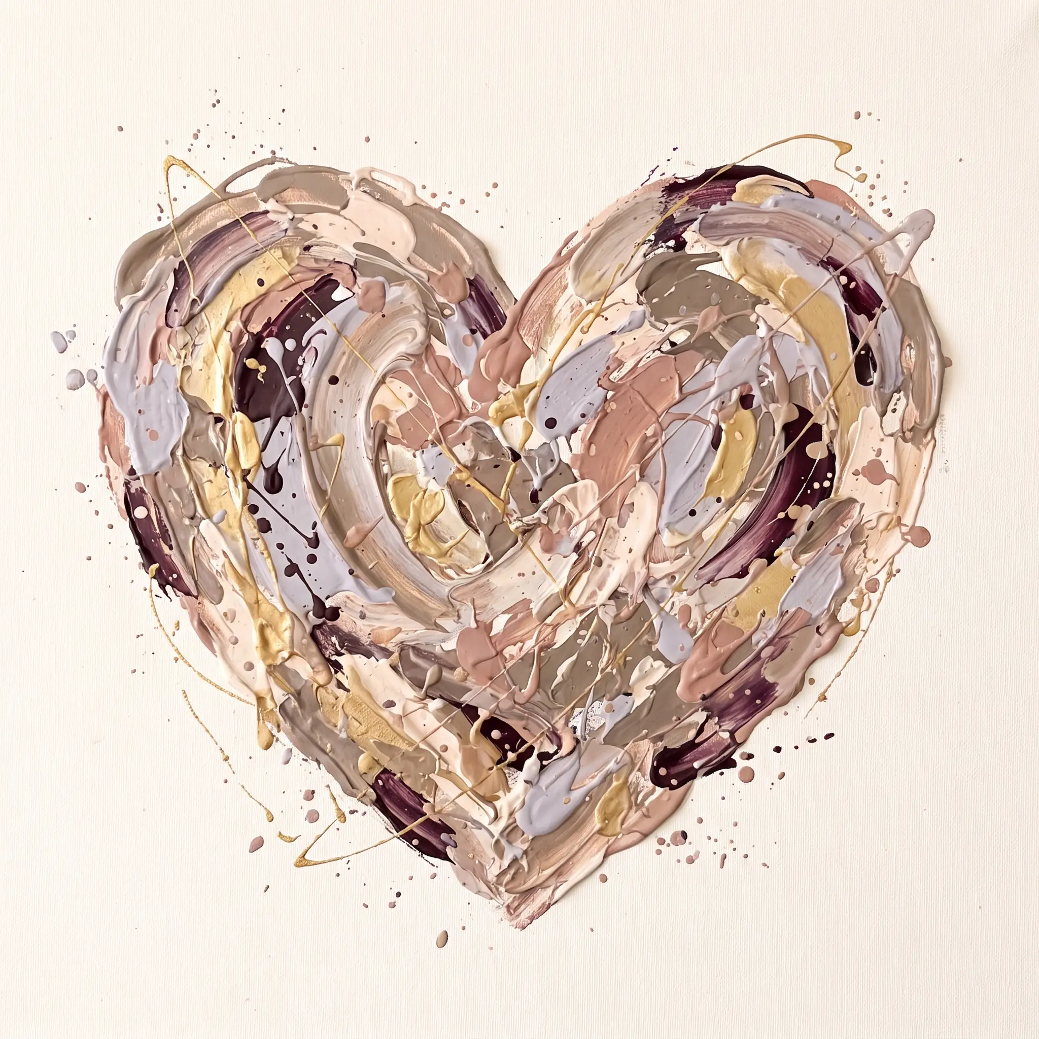 AlignHeart particle splatter heart